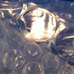 Accoppiati bolle d'aria